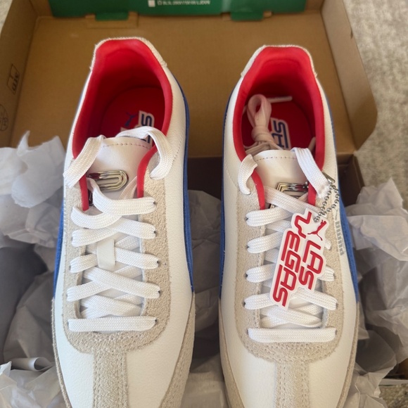 🔥PUMA Arizona Club Flagship Wns- White/Blue/Red 7.5w - Picture 3 of 4
